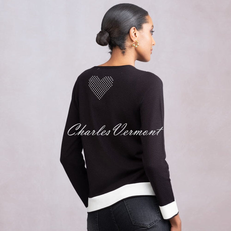 Alison Sheri Polka Dot Sweater - Style A46352