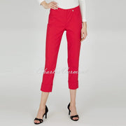 Robell Bella 09 - 7/8 Cropped Trouser 51568-5499-461 (Rose Red)