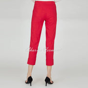 Robell Bella 09 - 7/8 Cropped Trouser 51568-5499-461 (Rose Red)