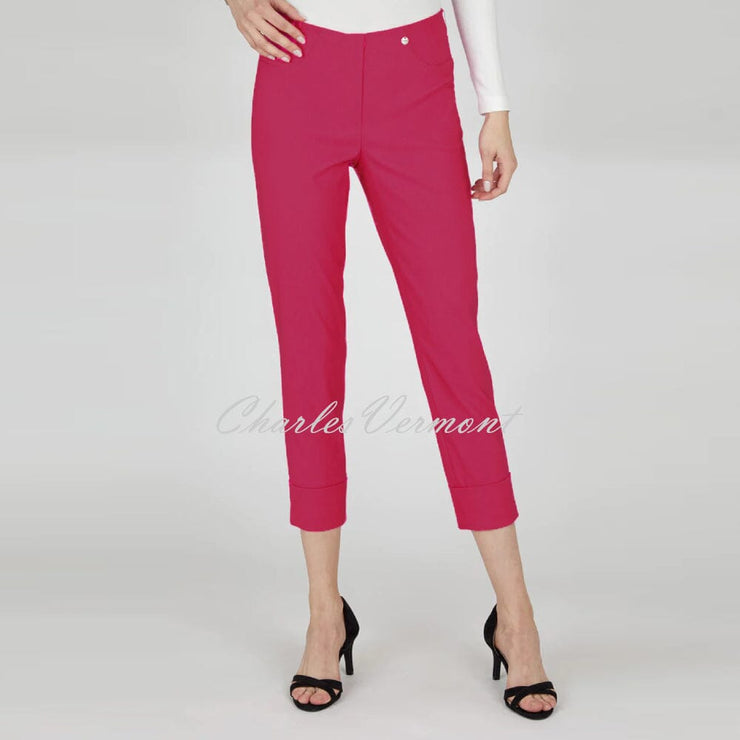 Robell Bella 09 - 7/8 Cropped Trouser 51568-5499-480 (Magenta)