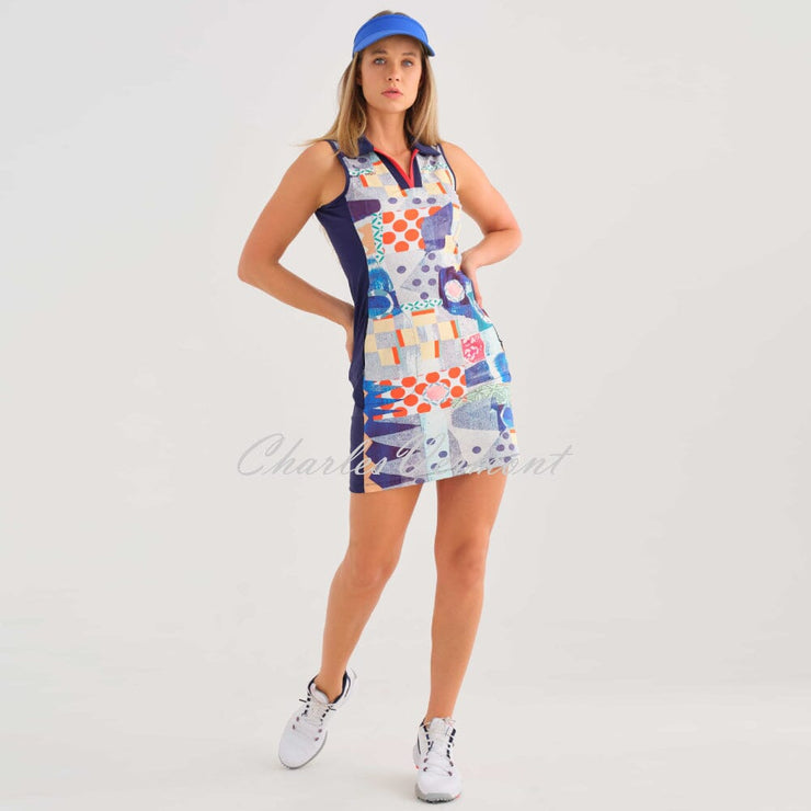Dolcezza 'Blue Road' 'Golf' Dress - Style 35324