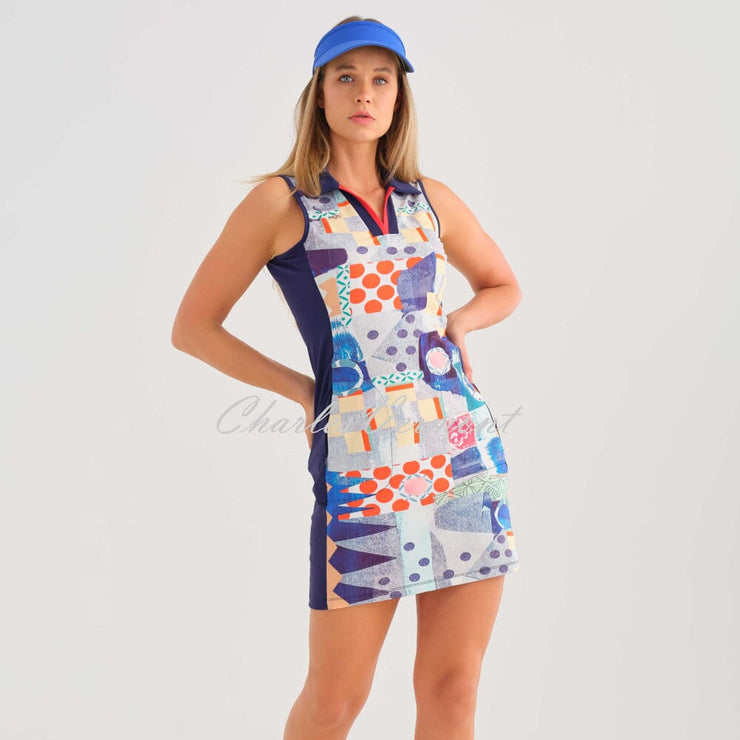 Dolcezza 'Blue Road' 'Golf' Dress - Style 35324