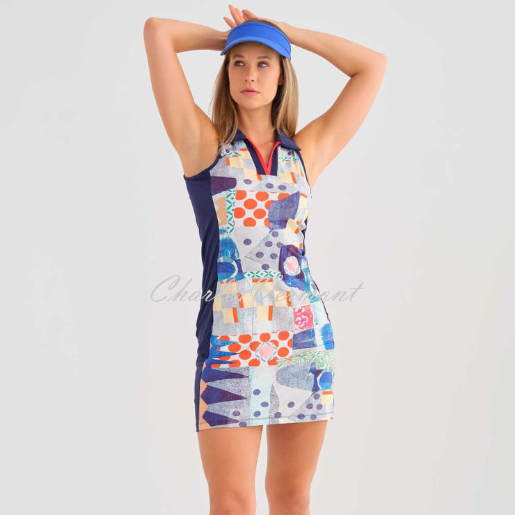 Dolcezza 'Blue Road' 'Golf' Dress - Style 35324