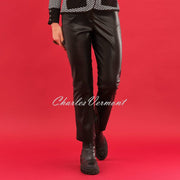 Dolcezza 'City Rock' Faux Leather Trouser - Style 75153
