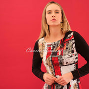Dolcezza 'Bookworm' Top With Slashed Neck - Style 75641