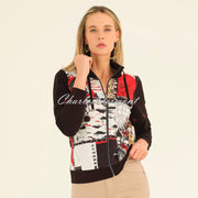 Dolcezza 'Bookworm' Jacket With Detachable Sleeves - Style 75645