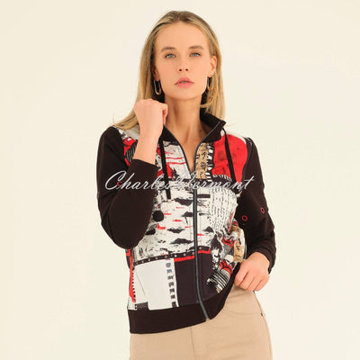 Dolcezza 'Bookworm' Jacket With Detachable Sleeves - Style 75645