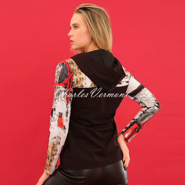 Dolcezza 'Bookworm' Hooded Zip Jacket - Style 75646
