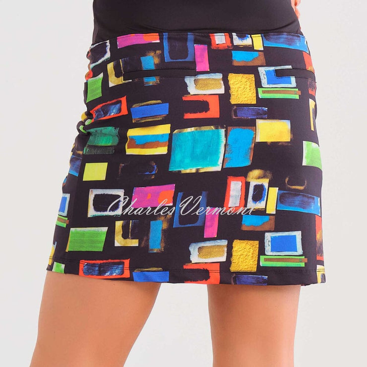 Dolcezza 'Colourful Windows' 'Golf' Skort - Style 35313