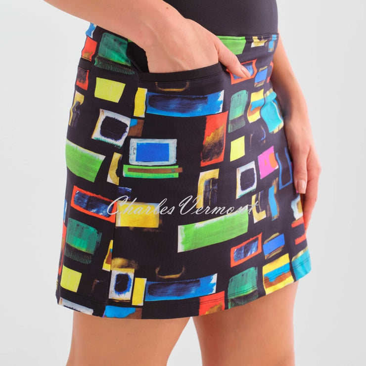 Dolcezza 'Colourful Windows' 'Golf' Skort - Style 35313