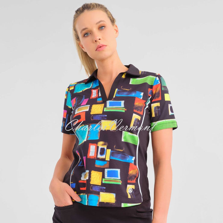 Dolcezza 'Colourful Windows' 'Golf' Top - Style 35312