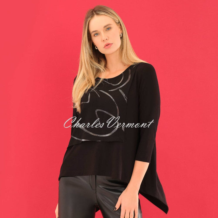 Dolcezza 'Dancing In The Dark' Asymmetric Top - Style 75121