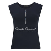Doris Streich Top - Style 563270-50 (Navy Blue)
