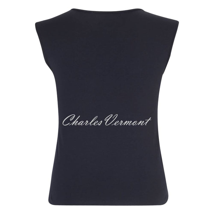 Doris Streich Top - Style 563270-50 (Navy Blue)