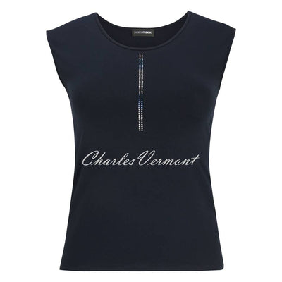 Doris Streich Top - Style 563270-50 (Navy Blue)