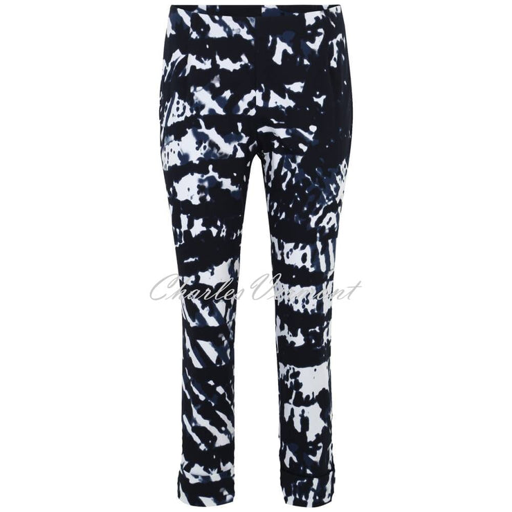 Doris Streich Printed Cropped Trouser - Style 818507-50