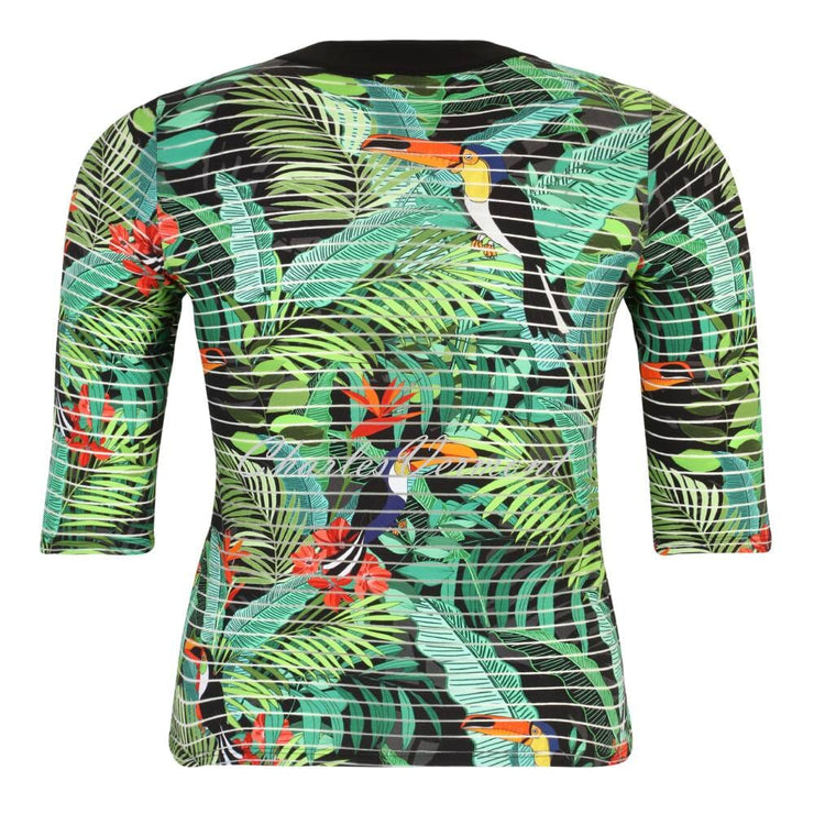 Doris Streich Tropical Print Lightweight Jacket - Style 396715-98