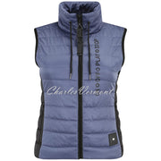 Doris Streich Lightly Padded Gilet - Style 569189-56 (Denim Blue)