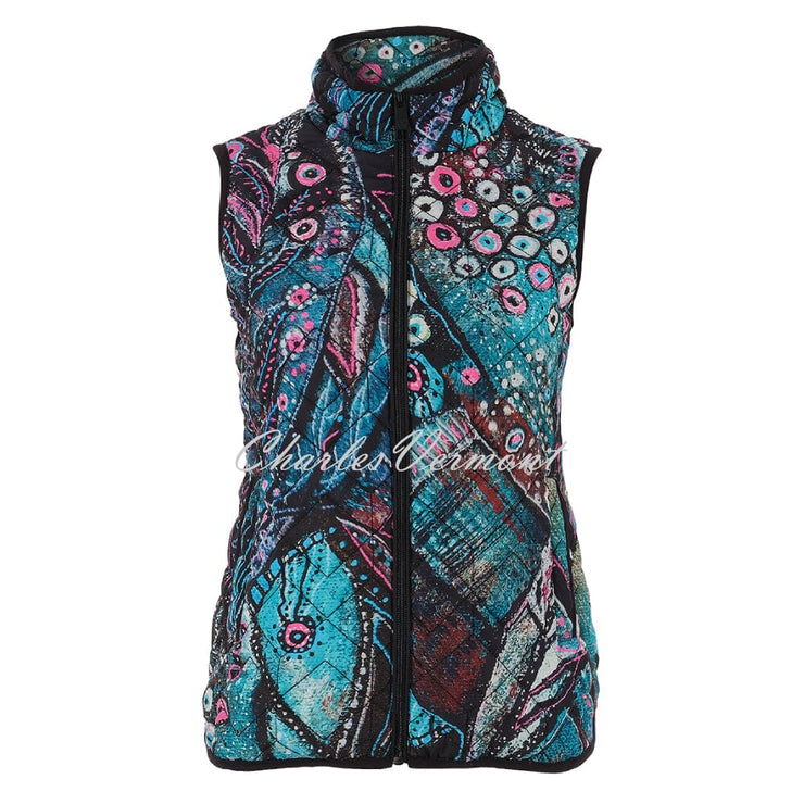 Dolcezza 'Enchanted Island' Lightweight Gilet - Style 75822