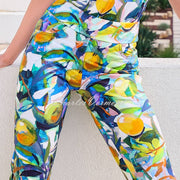 Dolcezza 'Orangerie' Printed Trouser - Style 24644