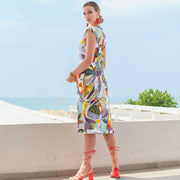Dolcezza 'Botanica' Zip Dress - Style 24697