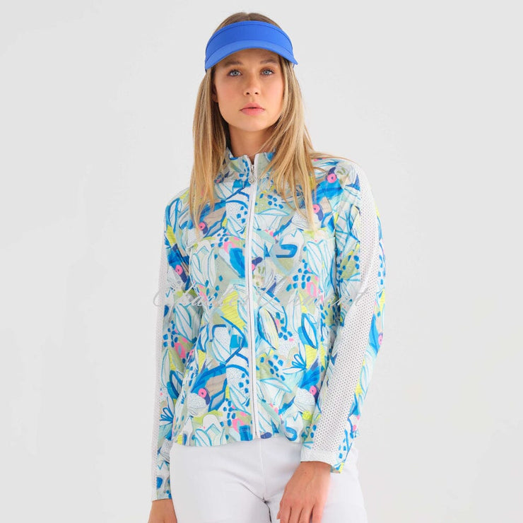 Dolcezza 'Hint of Spring' Zip Jacket - Style 35305