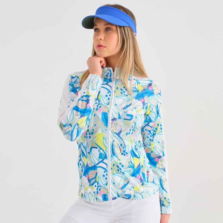 Dolcezza 'Hint of Spring' Zip Jacket - Style 35305