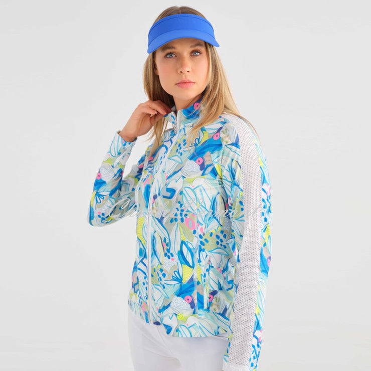 Dolcezza 'Hint of Spring' Zip Jacket - Style 35305