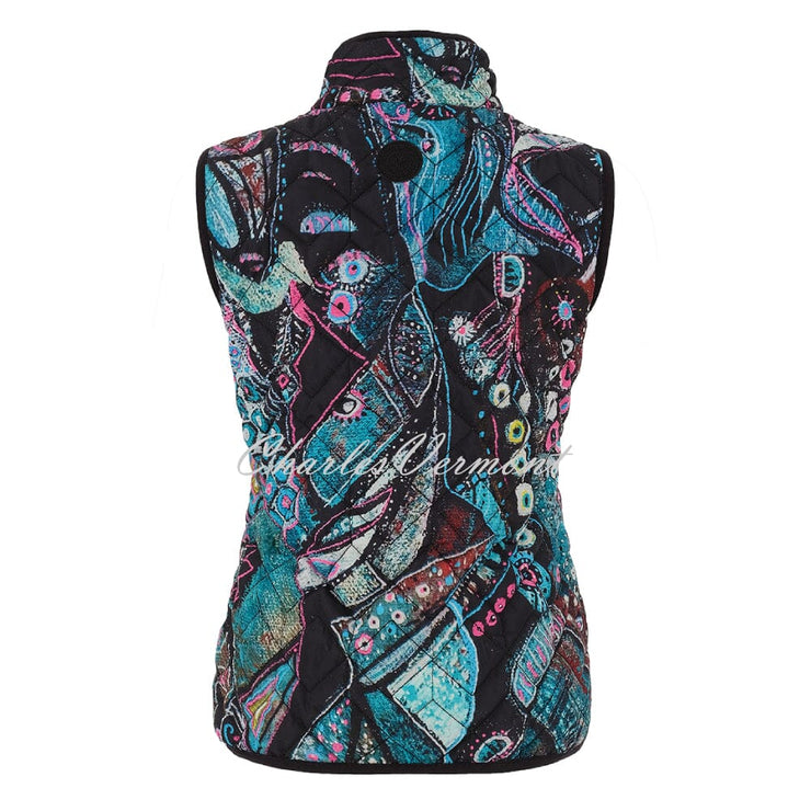 Dolcezza 'Enchanted Island' Lightweight Gilet - Style 75822