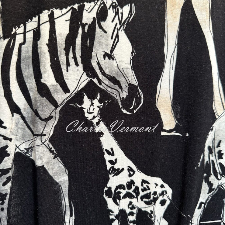 I'cona Animal Safari Print Top - Style 64174-60182-90