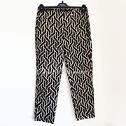 Robell Bella 09 - 7/8 Cropped Trouser - Style 51560-5640-90 (Geometric Print)
