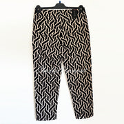 Robell Bella 09 - 7/8 Cropped Trouser - Style 51560-5640-90 (Geometric Print)