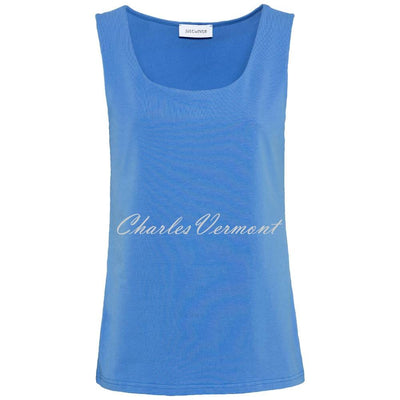 Just White Camisole Top - Style J3151 (Blue)