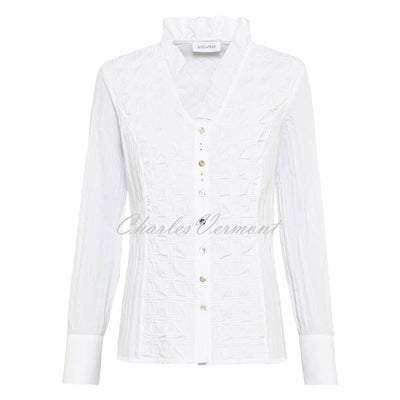 Just White Blouse - Style J3612
