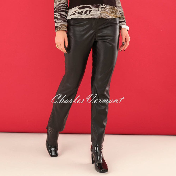 Dolcezza 'City Rock' Faux Leather Trouser - Style 75153