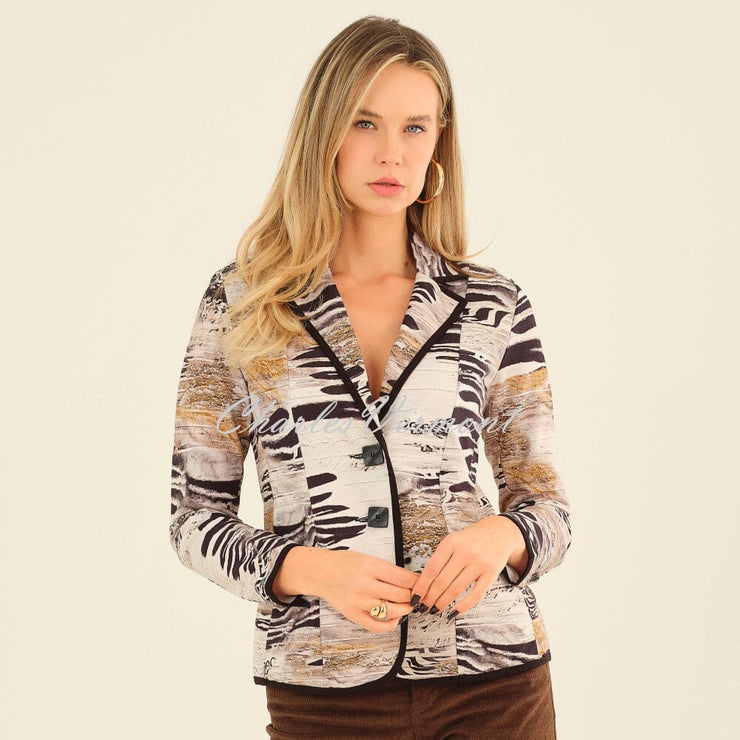 Dolcezza 'Unbalanced' Blazer Jacket - Style 75687
