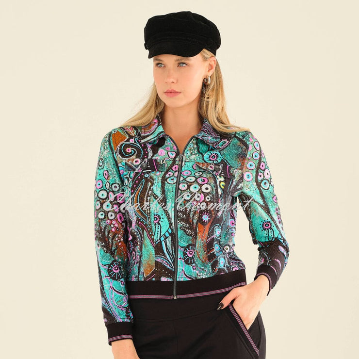 Dolcezza 'Enchanted Island' Printed Jacket - Style 75729