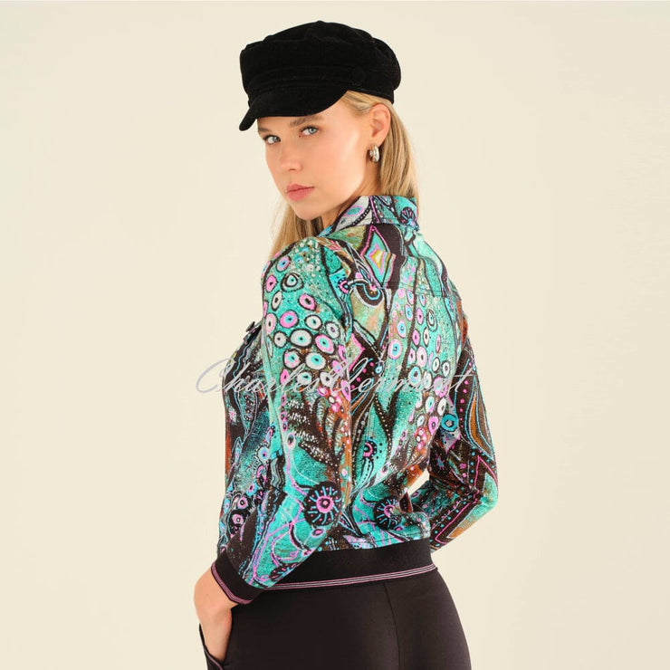Dolcezza 'Enchanted Island' Printed Jacket - Style 75729
