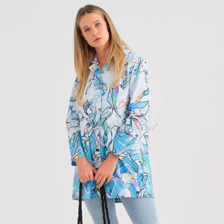 Dolcezza 'Half Moon Morning' Waterproof Hooded Jacket - Style 25870