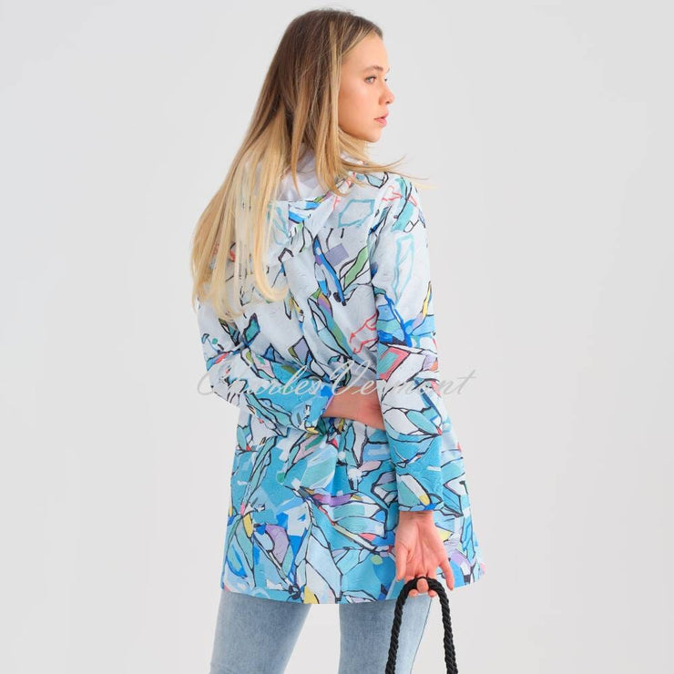 Dolcezza 'Half Moon Morning' Waterproof Hooded Jacket - Style 25870