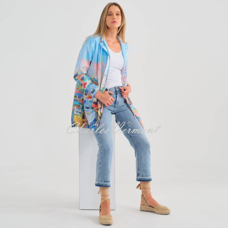 Dolcezza 'Kings Pier Marina' Waterproof Hooded Jacket - Style 25871
