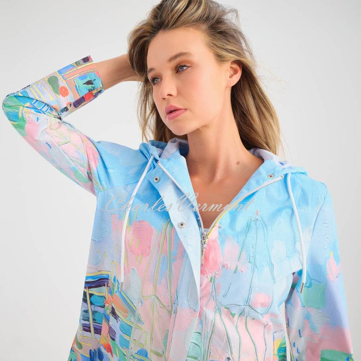 Dolcezza 'Kings Pier Marina' Waterproof Hooded Jacket - Style 25871