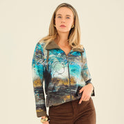 Dolcezza 'Life's Too Short' Zip Jacket - Style 75605
