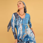 Dolcezza 'The Storm' V-Neck Dress - Style 75675