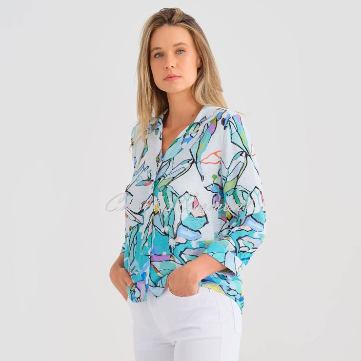 Dolcezza 'Half Moon Morning' Blouse - Style 25617