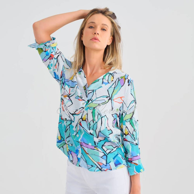 Dolcezza 'Half Moon Morning' Blouse - Style 25617