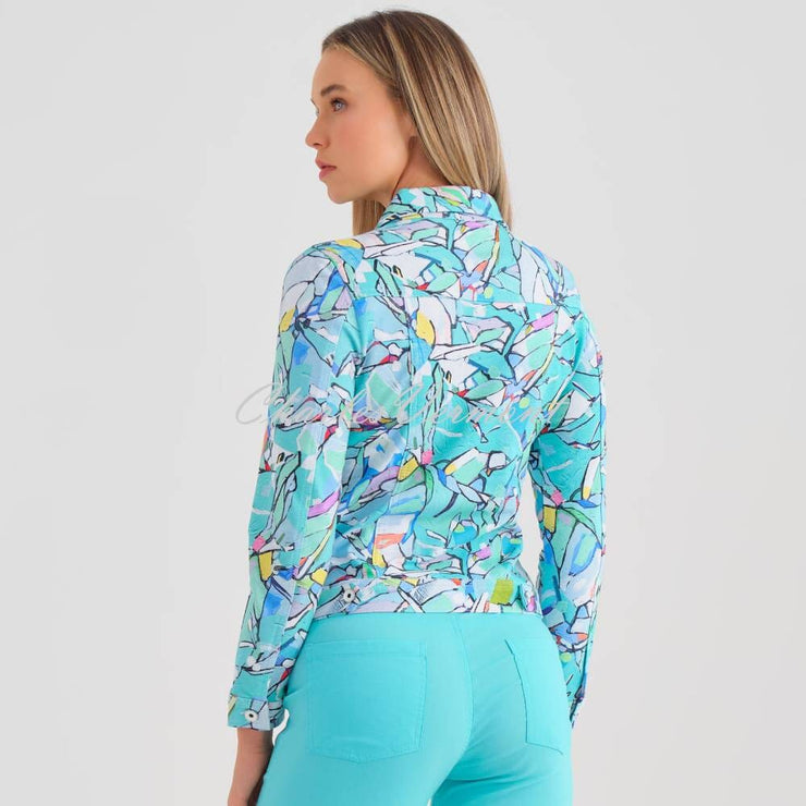 Dolcezza 'Half Moon Morning' Jacket With Rhinestone Detailing - Style 25621