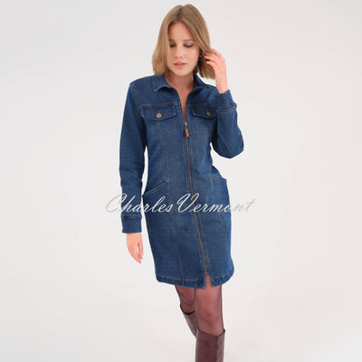 Dolcezza 'Never Without My Jeans' Denim Dress - Style 75400