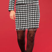 Dolcezza 'Out On The Town' Houndstooth Skirt - Style 75104