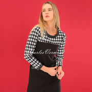 
Dolcezza 'Out On The Town' Houndstooth Dress - Style 75105
